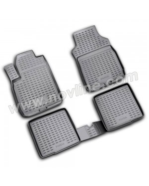 3D Patosnice FIAT Panda MK4 (319), 2011-2024 set 4 kom